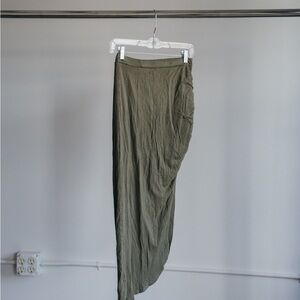 Cato Asymmetrical Khaki Skirt